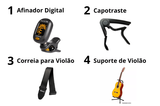 acessorios para violao