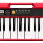 Teclado Casio Casiotone CT-S200 Vermelho – 61 Teclas e MIDI